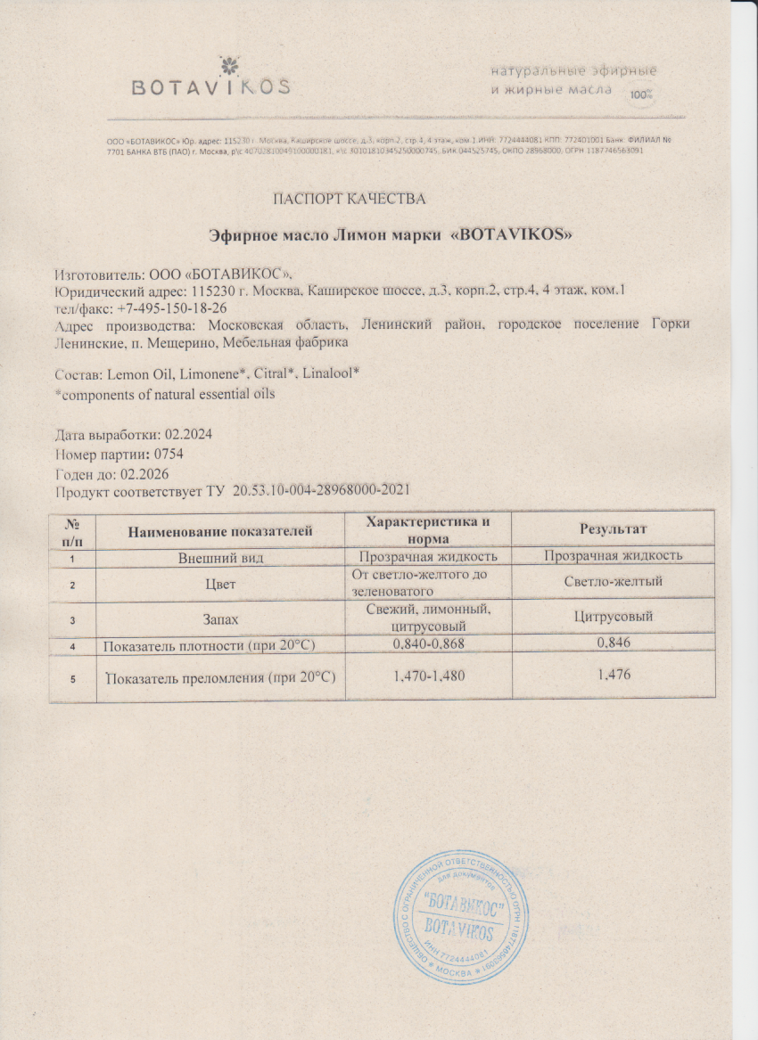 Паспорт №022024